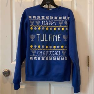 Tulane Hanukkah / Happy Chanukah sweatshirt